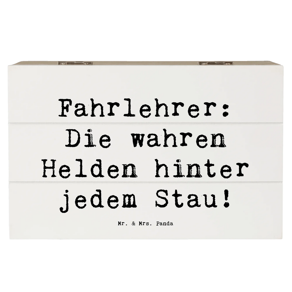 Holzkiste Spruch Fahrlehrer: Die wahren Helden hinter jedem Stau! Holzkiste, Kiste, Schatzkiste, Truhe, Schatulle, XXL, Erinnerungsbox, Erinnerungskiste, Dekokiste, Aufbewahrungsbox, Geschenkbox, Geschenkdose, Beruf, Ausbildung, Jubiläum, Abschied, Rente, Kollege, Kollegin, Geschenk, Schenken, Arbeitskollege, Mitarbeiter, Firma, Danke, Dankeschön