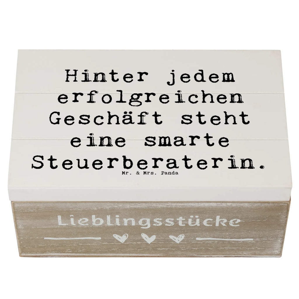 Holzkiste Spruch Hinter jedem erfolgreichen Geschäft steht eine smarte Steuerberaterin. Holzkiste, Kiste, Schatzkiste, Truhe, Schatulle, XXL, Erinnerungsbox, Erinnerungskiste, Dekokiste, Aufbewahrungsbox, Geschenkbox, Geschenkdose, Beruf, Ausbildung, Jubiläum, Abschied, Rente, Kollege, Kollegin, Geschenk, Schenken, Arbeitskollege, Mitarbeiter, Firma, Danke, Dankeschön