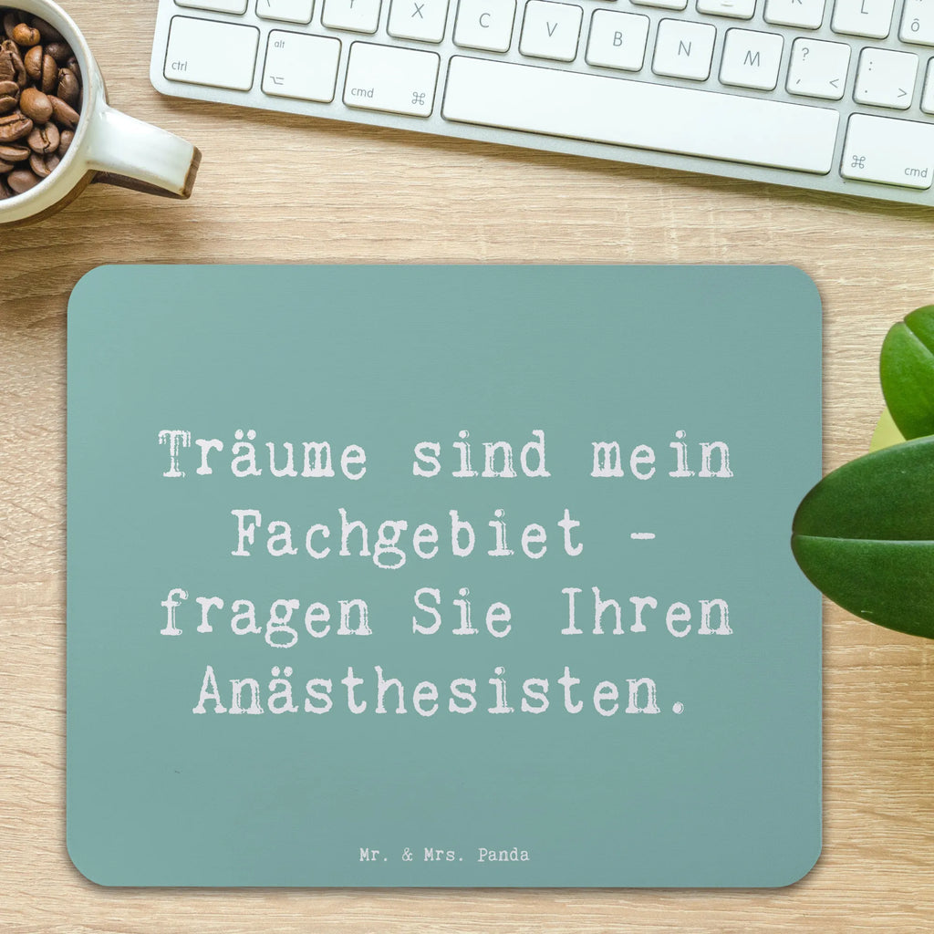 Mauspad Spruch Träume sind mein Fachgebiet - fragen Sie Ihren Anästhesisten. Mousepad, Computer zubehör, Büroausstattung, PC Zubehör, Arbeitszimmer, Mauspad, Einzigartiges Mauspad, Designer Mauspad, Mausunterlage, Mauspad Büro, Beruf, Ausbildung, Jubiläum, Abschied, Rente, Kollege, Kollegin, Geschenk, Schenken, Arbeitskollege, Mitarbeiter, Firma, Danke, Dankeschön