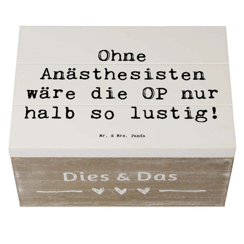 Holzkiste Spruch Ohne Anästhesisten wäre die OP nur halb so lustig! Holzkiste, Kiste, Schatzkiste, Truhe, Schatulle, XXL, Erinnerungsbox, Erinnerungskiste, Dekokiste, Aufbewahrungsbox, Geschenkbox, Geschenkdose, Beruf, Ausbildung, Jubiläum, Abschied, Rente, Kollege, Kollegin, Geschenk, Schenken, Arbeitskollege, Mitarbeiter, Firma, Danke, Dankeschön