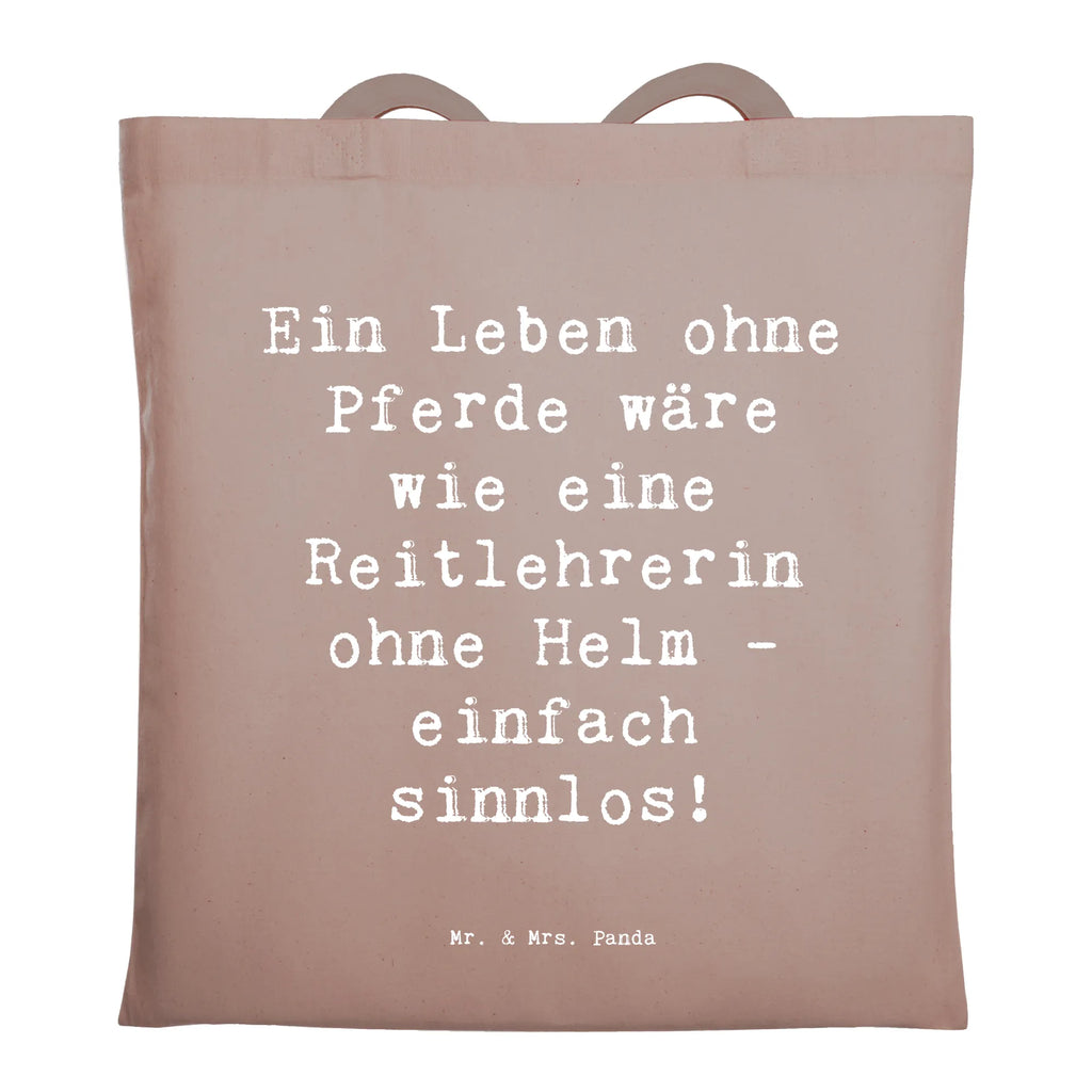 Tragetasche Spruch Ein Leben ohne Pferde wäre wie eine Reitlehrerin ohne Helm - einfach sinnlos! Beuteltasche, Beutel, Einkaufstasche, Jutebeutel, Stoffbeutel, Tasche, Shopper, Umhängetasche, Strandtasche, Schultertasche, Stofftasche, Tragetasche, Badetasche, Jutetasche, Einkaufstüte, Laptoptasche, Beruf, Ausbildung, Jubiläum, Abschied, Rente, Kollege, Kollegin, Geschenk, Schenken, Arbeitskollege, Mitarbeiter, Firma, Danke, Dankeschön