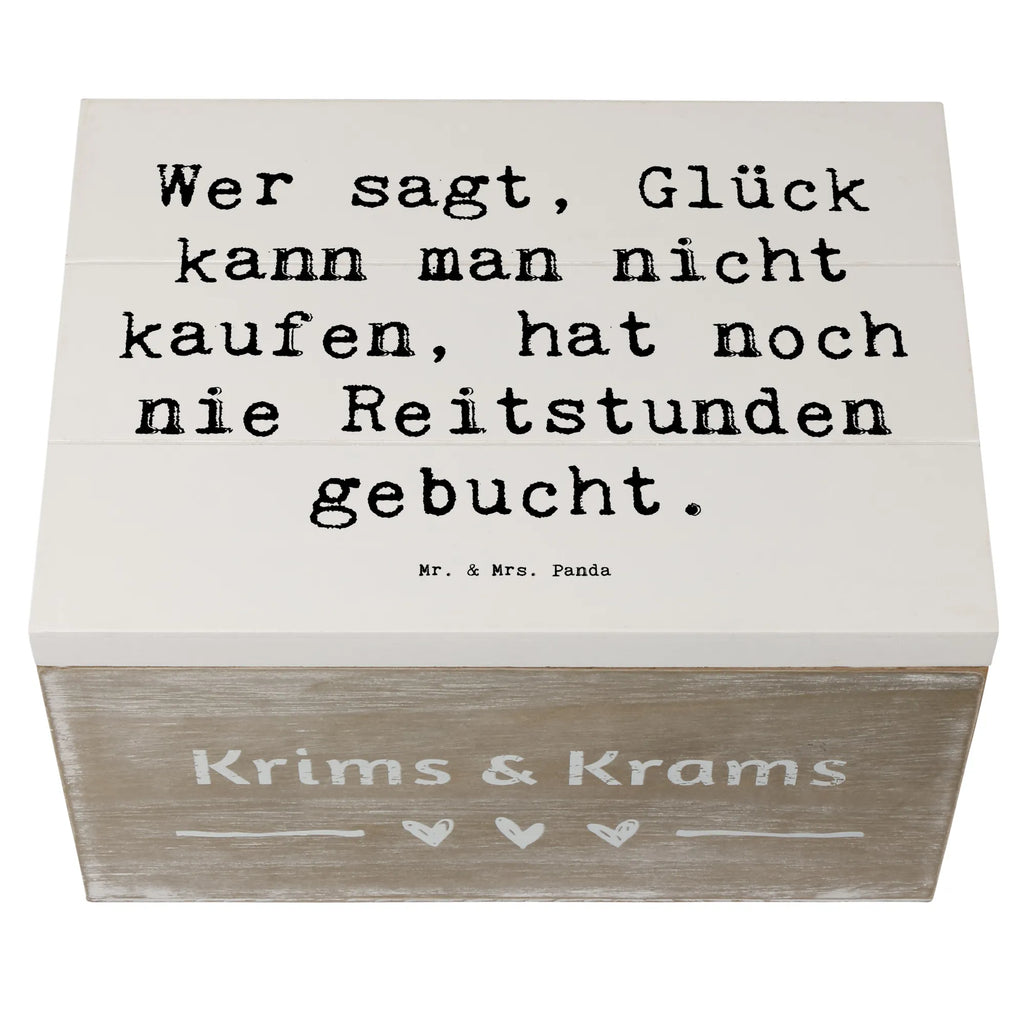 Holzkiste Spruch Wer sagt, Glück kann man nicht kaufen, hat noch nie Reitstunden gebucht. Holzkiste, Kiste, Schatzkiste, Truhe, Schatulle, XXL, Erinnerungsbox, Erinnerungskiste, Dekokiste, Aufbewahrungsbox, Geschenkbox, Geschenkdose, Beruf, Ausbildung, Jubiläum, Abschied, Rente, Kollege, Kollegin, Geschenk, Schenken, Arbeitskollege, Mitarbeiter, Firma, Danke, Dankeschön