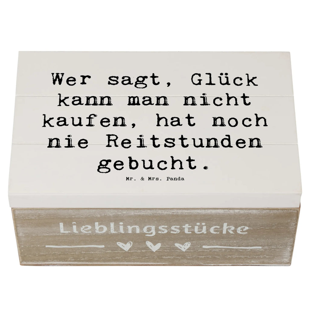 Holzkiste Spruch Wer sagt, Glück kann man nicht kaufen, hat noch nie Reitstunden gebucht. Holzkiste, Kiste, Schatzkiste, Truhe, Schatulle, XXL, Erinnerungsbox, Erinnerungskiste, Dekokiste, Aufbewahrungsbox, Geschenkbox, Geschenkdose, Beruf, Ausbildung, Jubiläum, Abschied, Rente, Kollege, Kollegin, Geschenk, Schenken, Arbeitskollege, Mitarbeiter, Firma, Danke, Dankeschön