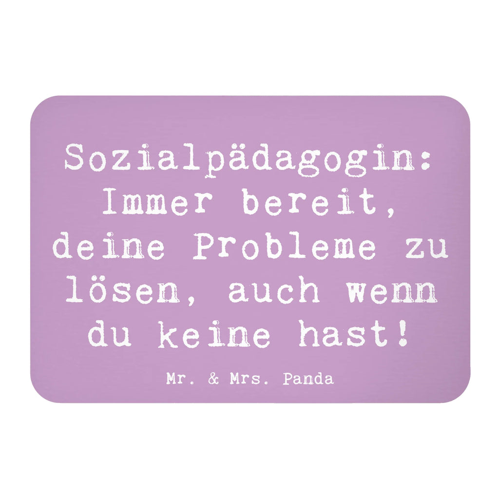 Magnet Spruch Sozialpädagogin: Immer bereit, deine Probleme zu lösen, auch wenn du keine hast! Kühlschrankmagnet, Pinnwandmagnet, Souvenir Magnet, Motivmagnete, Dekomagnet, Whiteboard Magnet, Notiz Magnet, Kühlschrank Dekoration, Beruf, Ausbildung, Jubiläum, Abschied, Rente, Kollege, Kollegin, Geschenk, Schenken, Arbeitskollege, Mitarbeiter, Firma, Danke, Dankeschön