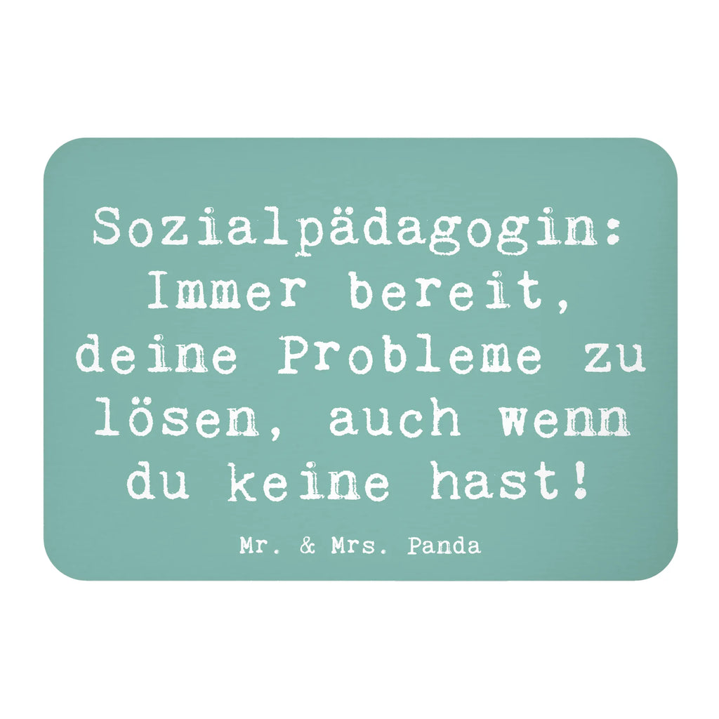 Magnet Spruch Sozialpädagogin: Immer bereit, deine Probleme zu lösen, auch wenn du keine hast! Kühlschrankmagnet, Pinnwandmagnet, Souvenir Magnet, Motivmagnete, Dekomagnet, Whiteboard Magnet, Notiz Magnet, Kühlschrank Dekoration, Beruf, Ausbildung, Jubiläum, Abschied, Rente, Kollege, Kollegin, Geschenk, Schenken, Arbeitskollege, Mitarbeiter, Firma, Danke, Dankeschön