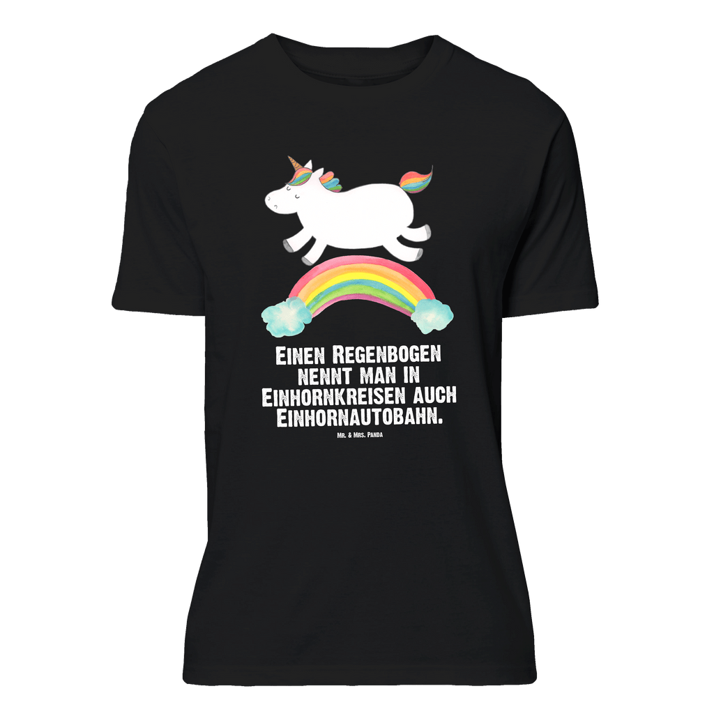 T-Shirt Standard Einhorn Regenbogen T-Shirt, Shirt, Tshirt, Lustiges T-Shirt, T-Shirt mit Spruch, Party, Junggesellenabschied, Jubiläum, Geburstag, Herrn, Damen, Männer, Frauen, Schlafshirt, Nachthemd, Sprüche, Einhorn, Einhörner, Einhorn Deko, Pegasus, Unicorn, Regenbogen, Glitzer, Einhornpower, Erwachsenwerden, Einhornautobahn