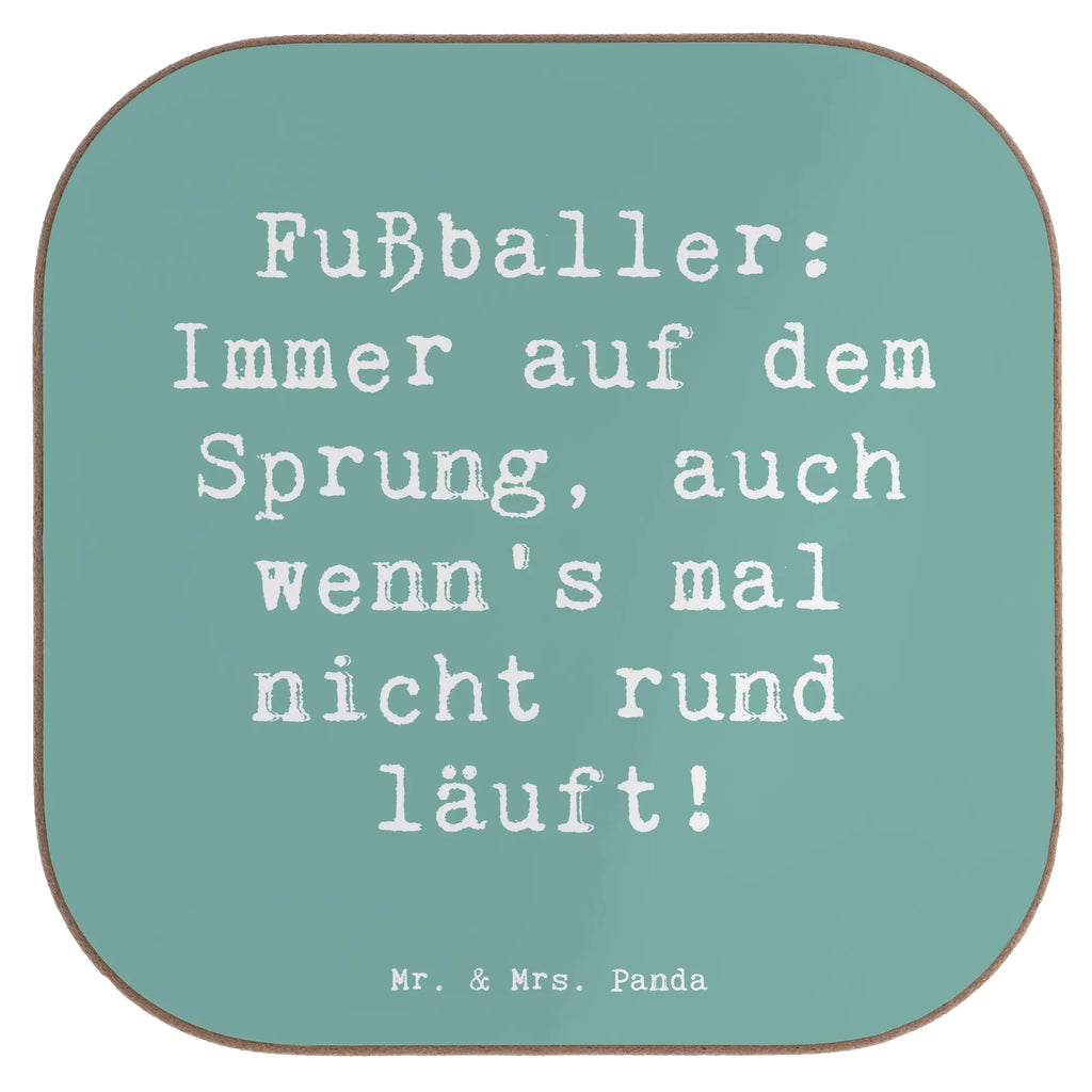 Untersetzer Spruch Fußballer: Immer auf dem Sprung, auch wenn's mal nicht rund läuft! Untersetzer, Bierdeckel, Glasuntersetzer, Untersetzer Gläser, Getränkeuntersetzer, Untersetzer aus Holz, Untersetzer für Gläser, Korkuntersetzer, Untersetzer Holz, Holzuntersetzer, Tassen Untersetzer, Untersetzer Design, Beruf, Ausbildung, Jubiläum, Abschied, Rente, Kollege, Kollegin, Geschenk, Schenken, Arbeitskollege, Mitarbeiter, Firma, Danke, Dankeschön