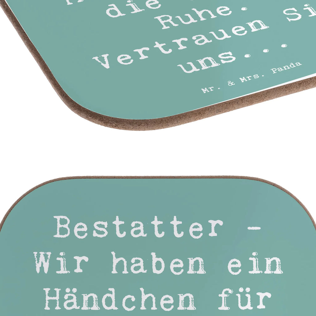 Untersetzer Spruch Bestatter - Wir haben ein Händchen für die ewige Ruhe. Vertrauen Sie uns... Untersetzer, Bierdeckel, Glasuntersetzer, Untersetzer Gläser, Getränkeuntersetzer, Untersetzer aus Holz, Untersetzer für Gläser, Korkuntersetzer, Untersetzer Holz, Holzuntersetzer, Tassen Untersetzer, Untersetzer Design, Beruf, Ausbildung, Jubiläum, Abschied, Rente, Kollege, Kollegin, Geschenk, Schenken, Arbeitskollege, Mitarbeiter, Firma, Danke, Dankeschön