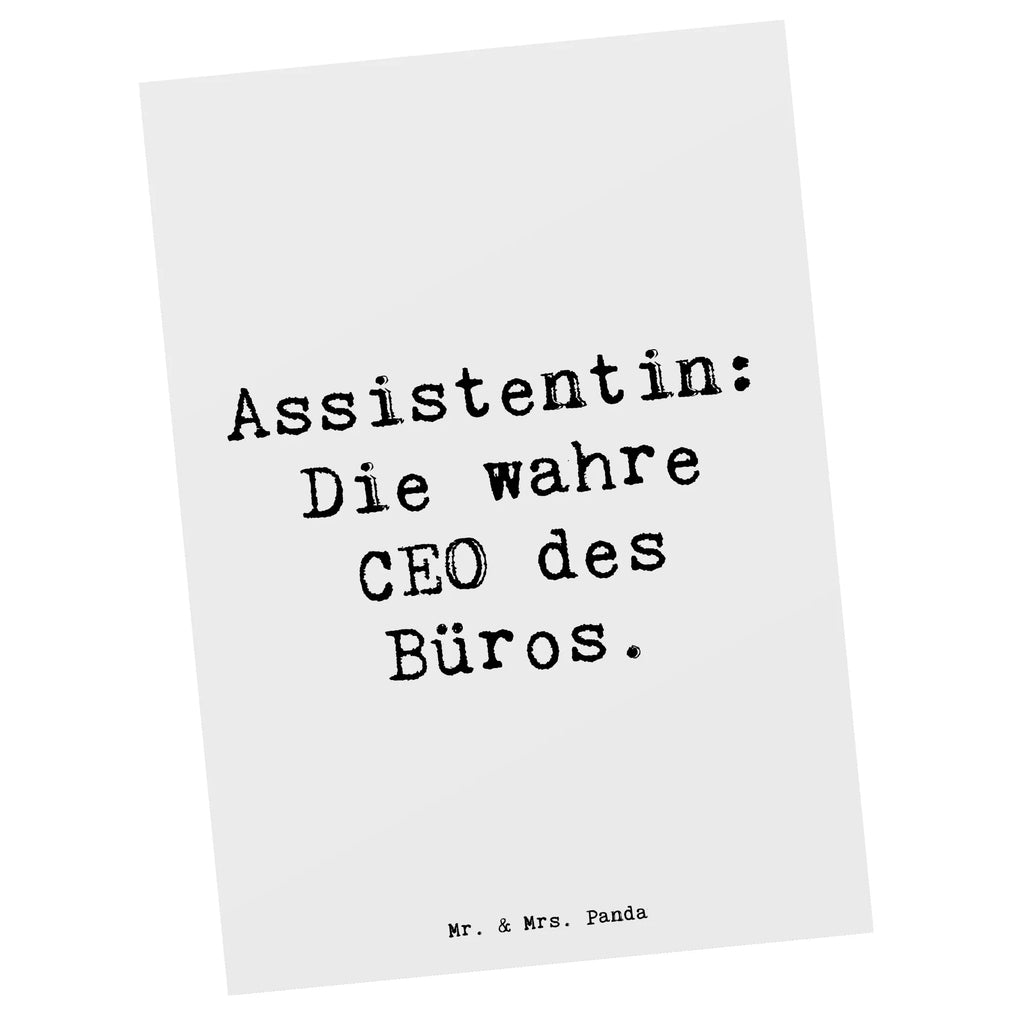 Postkarte Spruch Assistentin: Die wahre CEO des Büros. Postkarte, Karte, Geschenkkarte, Grußkarte, Einladung, Ansichtskarte, Geburtstagskarte, Einladungskarte, Dankeskarte, Ansichtskarten, Einladung Geburtstag, Einladungskarten Geburtstag, Beruf, Ausbildung, Jubiläum, Abschied, Rente, Kollege, Kollegin, Geschenk, Schenken, Arbeitskollege, Mitarbeiter, Firma, Danke, Dankeschön