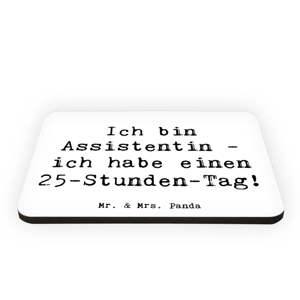 Magnet Spruch Ich bin Assistentin - ich habe einen 25-Stunden-Tag! Kühlschrankmagnet, Pinnwandmagnet, Souvenir Magnet, Motivmagnete, Dekomagnet, Whiteboard Magnet, Notiz Magnet, Kühlschrank Dekoration, Beruf, Ausbildung, Jubiläum, Abschied, Rente, Kollege, Kollegin, Geschenk, Schenken, Arbeitskollege, Mitarbeiter, Firma, Danke, Dankeschön