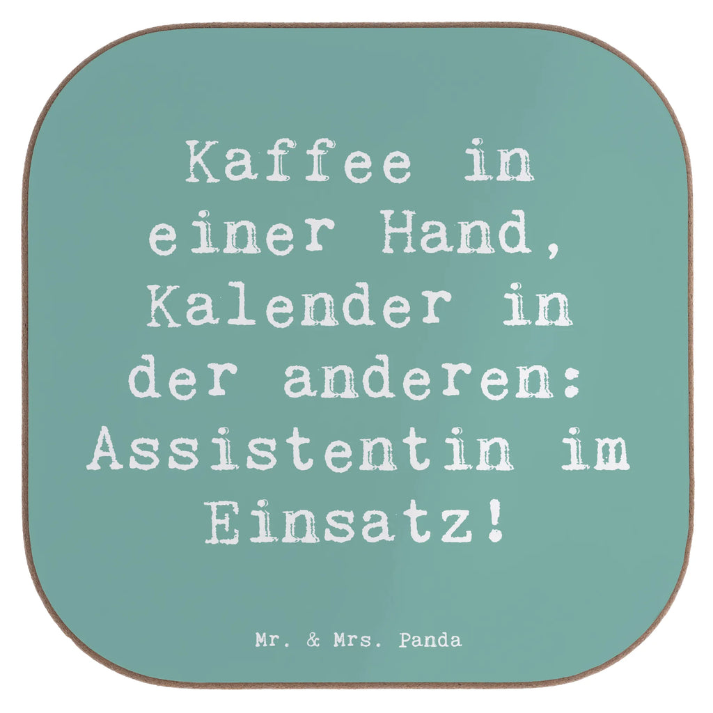 Untersetzer Spruch Kaffee in einer Hand, Kalender in der anderen: Assistentin im Einsatz! Untersetzer, Bierdeckel, Glasuntersetzer, Untersetzer Gläser, Getränkeuntersetzer, Untersetzer aus Holz, Untersetzer für Gläser, Korkuntersetzer, Untersetzer Holz, Holzuntersetzer, Tassen Untersetzer, Untersetzer Design, Beruf, Ausbildung, Jubiläum, Abschied, Rente, Kollege, Kollegin, Geschenk, Schenken, Arbeitskollege, Mitarbeiter, Firma, Danke, Dankeschön