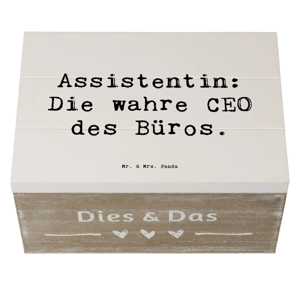 Holzkiste Spruch Assistentin: Die wahre CEO des Büros. Holzkiste, Kiste, Schatzkiste, Truhe, Schatulle, XXL, Erinnerungsbox, Erinnerungskiste, Dekokiste, Aufbewahrungsbox, Geschenkbox, Geschenkdose, Beruf, Ausbildung, Jubiläum, Abschied, Rente, Kollege, Kollegin, Geschenk, Schenken, Arbeitskollege, Mitarbeiter, Firma, Danke, Dankeschön