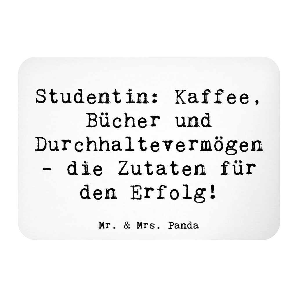 Magnet Spruch Studentin: Kaffee, Bücher und Durchhaltevermögen - die Zutaten für den Erfolg! Kühlschrankmagnet, Pinnwandmagnet, Souvenir Magnet, Motivmagnete, Dekomagnet, Whiteboard Magnet, Notiz Magnet, Kühlschrank Dekoration, Beruf, Ausbildung, Jubiläum, Abschied, Rente, Kollege, Kollegin, Geschenk, Schenken, Arbeitskollege, Mitarbeiter, Firma, Danke, Dankeschön