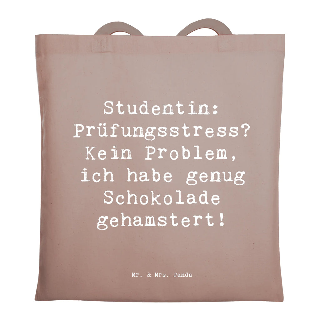 Tragetasche Spruch Studentin: Prüfungsstress? Kein Problem, ich habe genug Schokolade gehamstert! Beuteltasche, Beutel, Einkaufstasche, Jutebeutel, Stoffbeutel, Tasche, Shopper, Umhängetasche, Strandtasche, Schultertasche, Stofftasche, Tragetasche, Badetasche, Jutetasche, Einkaufstüte, Laptoptasche, Beruf, Ausbildung, Jubiläum, Abschied, Rente, Kollege, Kollegin, Geschenk, Schenken, Arbeitskollege, Mitarbeiter, Firma, Danke, Dankeschön