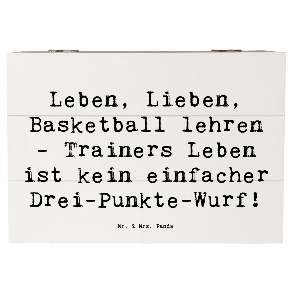 Holzkiste Spruch Leben, Lieben, Basketball lehren - Trainers Leben ist kein einfacher Drei-Punkte-Wurf! Holzkiste, Kiste, Schatzkiste, Truhe, Schatulle, XXL, Erinnerungsbox, Erinnerungskiste, Dekokiste, Aufbewahrungsbox, Geschenkbox, Geschenkdose, Beruf, Ausbildung, Jubiläum, Abschied, Rente, Kollege, Kollegin, Geschenk, Schenken, Arbeitskollege, Mitarbeiter, Firma, Danke, Dankeschön