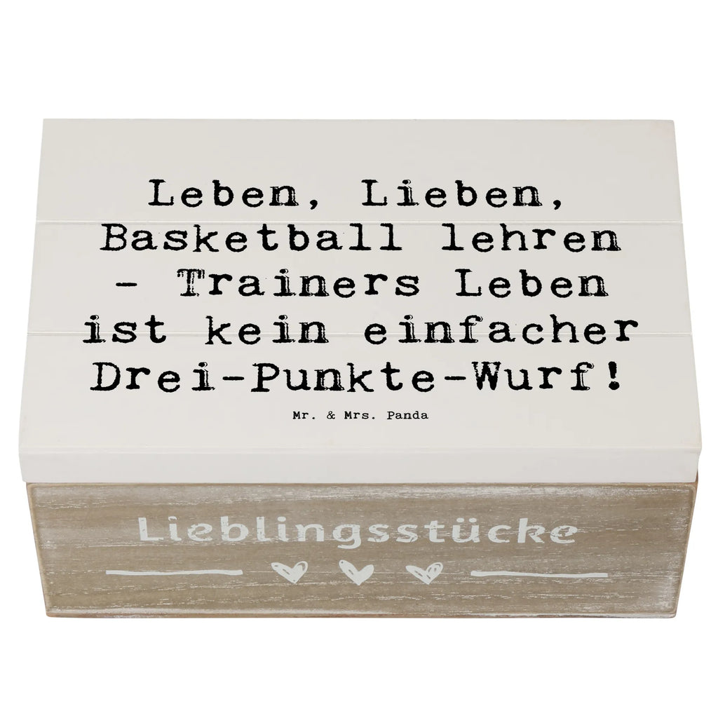 Holzkiste Spruch Leben, Lieben, Basketball lehren - Trainers Leben ist kein einfacher Drei-Punkte-Wurf! Holzkiste, Kiste, Schatzkiste, Truhe, Schatulle, XXL, Erinnerungsbox, Erinnerungskiste, Dekokiste, Aufbewahrungsbox, Geschenkbox, Geschenkdose, Beruf, Ausbildung, Jubiläum, Abschied, Rente, Kollege, Kollegin, Geschenk, Schenken, Arbeitskollege, Mitarbeiter, Firma, Danke, Dankeschön