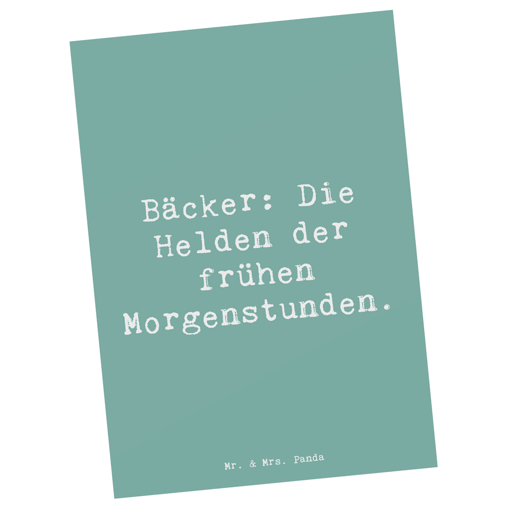 Postkarte Spruch Bäcker: Die Helden der frühen Morgenstunden. Postkarte, Karte, Geschenkkarte, Grußkarte, Einladung, Ansichtskarte, Geburtstagskarte, Einladungskarte, Dankeskarte, Ansichtskarten, Einladung Geburtstag, Einladungskarten Geburtstag, Beruf, Ausbildung, Jubiläum, Abschied, Rente, Kollege, Kollegin, Geschenk, Schenken, Arbeitskollege, Mitarbeiter, Firma, Danke, Dankeschön