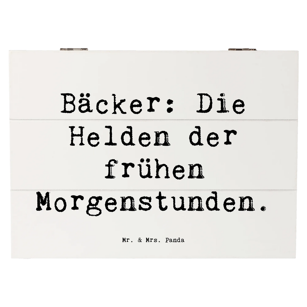 Holzkiste Spruch Bäcker: Die Helden der frühen Morgenstunden. Holzkiste, Kiste, Schatzkiste, Truhe, Schatulle, XXL, Erinnerungsbox, Erinnerungskiste, Dekokiste, Aufbewahrungsbox, Geschenkbox, Geschenkdose, Beruf, Ausbildung, Jubiläum, Abschied, Rente, Kollege, Kollegin, Geschenk, Schenken, Arbeitskollege, Mitarbeiter, Firma, Danke, Dankeschön