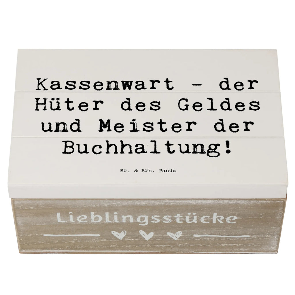 Holzkiste Spruch Kassenwart - der Hüter des Geldes und Meister der Buchhaltung! Holzkiste, Kiste, Schatzkiste, Truhe, Schatulle, XXL, Erinnerungsbox, Erinnerungskiste, Dekokiste, Aufbewahrungsbox, Geschenkbox, Geschenkdose, Beruf, Ausbildung, Jubiläum, Abschied, Rente, Kollege, Kollegin, Geschenk, Schenken, Arbeitskollege, Mitarbeiter, Firma, Danke, Dankeschön