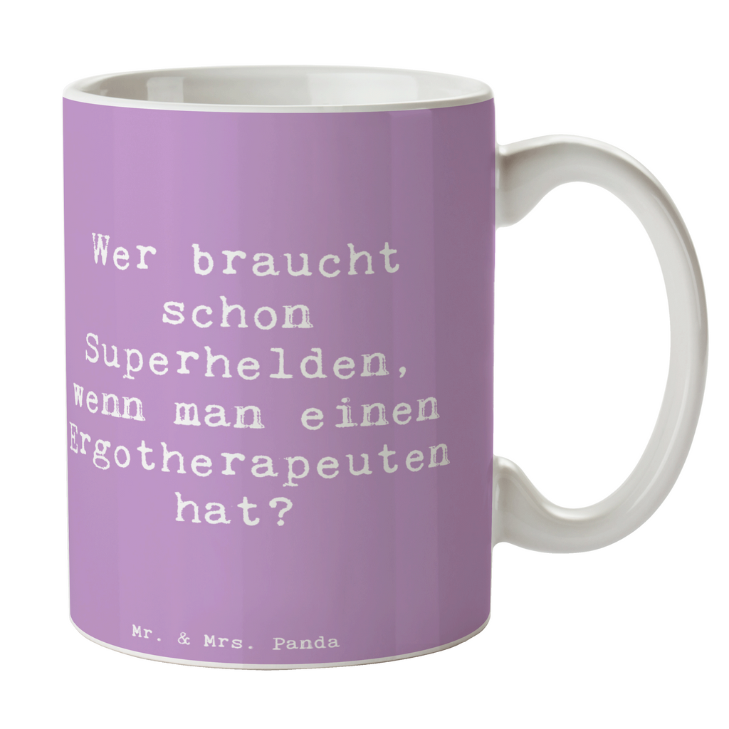 Tasse Spruch Wer braucht schon Superhelden, wenn man einen Ergotherapeuten hat? Tasse, Kaffeetasse, Teetasse, Becher, Kaffeebecher, Teebecher, Keramiktasse, Porzellantasse, Büro Tasse, Geschenk Tasse, Tasse Sprüche, Tasse Motive, Kaffeetassen, Tasse bedrucken, Designer Tasse, Cappuccino Tassen, Schöne Teetassen, Beruf, Ausbildung, Jubiläum, Abschied, Rente, Kollege, Kollegin, Geschenk, Schenken, Arbeitskollege, Mitarbeiter, Firma, Danke, Dankeschön