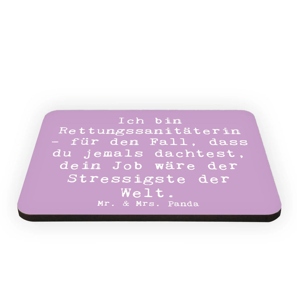 Magnet Spruch Ich bin Rettungssanitäterin - für den Fall, dass du jemals dachtest, dein Job wäre der Stressigste der Welt. Kühlschrankmagnet, Pinnwandmagnet, Souvenir Magnet, Motivmagnete, Dekomagnet, Whiteboard Magnet, Notiz Magnet, Kühlschrank Dekoration, Beruf, Ausbildung, Jubiläum, Abschied, Rente, Kollege, Kollegin, Geschenk, Schenken, Arbeitskollege, Mitarbeiter, Firma, Danke, Dankeschön