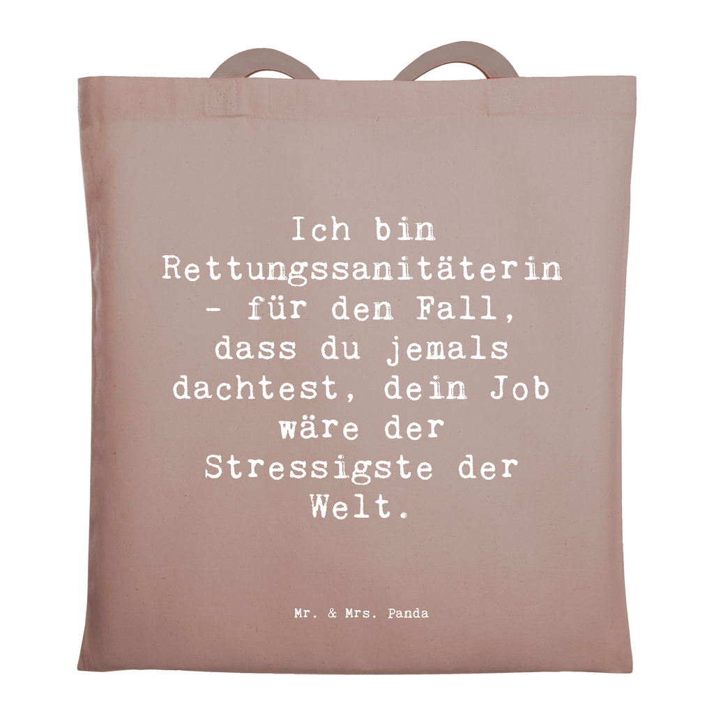 Tragetasche Spruch Ich bin Rettungssanitäterin - für den Fall, dass du jemals dachtest, dein Job wäre der Stressigste der Welt. Beuteltasche, Beutel, Einkaufstasche, Jutebeutel, Stoffbeutel, Tasche, Shopper, Umhängetasche, Strandtasche, Schultertasche, Stofftasche, Tragetasche, Badetasche, Jutetasche, Einkaufstüte, Laptoptasche, Beruf, Ausbildung, Jubiläum, Abschied, Rente, Kollege, Kollegin, Geschenk, Schenken, Arbeitskollege, Mitarbeiter, Firma, Danke, Dankeschön