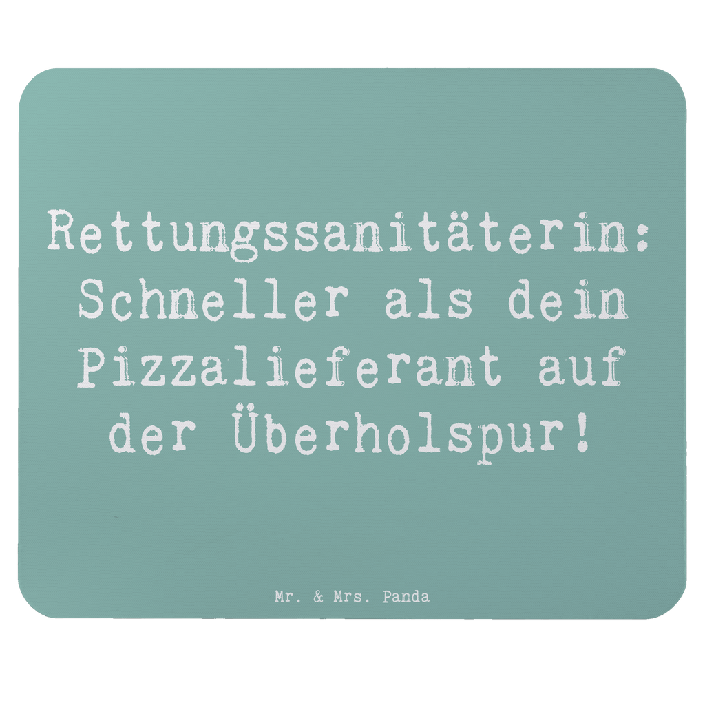 Mauspad Spruch Rettungssanitäterin: Schneller als dein Pizzalieferant auf der Überholspur! Mousepad, Computer zubehör, Büroausstattung, PC Zubehör, Arbeitszimmer, Mauspad, Einzigartiges Mauspad, Designer Mauspad, Mausunterlage, Mauspad Büro, Beruf, Ausbildung, Jubiläum, Abschied, Rente, Kollege, Kollegin, Geschenk, Schenken, Arbeitskollege, Mitarbeiter, Firma, Danke, Dankeschön