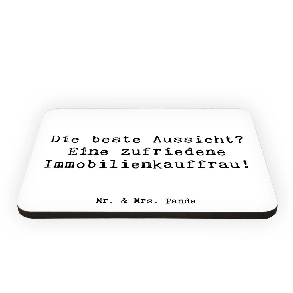 Magnet Spruch Die beste Aussicht? Eine zufriedene Immobilienkauffrau! Kühlschrankmagnet, Pinnwandmagnet, Souvenir Magnet, Motivmagnete, Dekomagnet, Whiteboard Magnet, Notiz Magnet, Kühlschrank Dekoration, Beruf, Ausbildung, Jubiläum, Abschied, Rente, Kollege, Kollegin, Geschenk, Schenken, Arbeitskollege, Mitarbeiter, Firma, Danke, Dankeschön