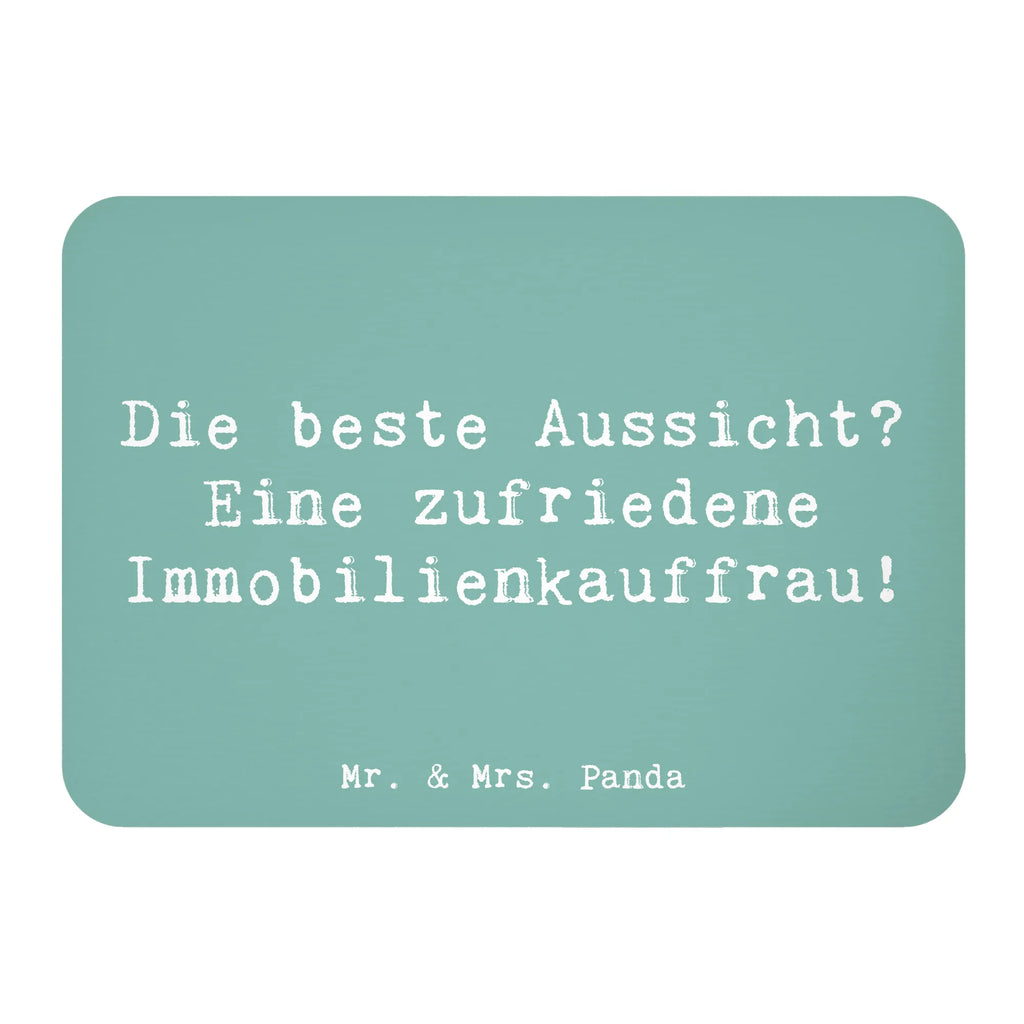 Magnet Spruch Die beste Aussicht? Eine zufriedene Immobilienkauffrau! Kühlschrankmagnet, Pinnwandmagnet, Souvenir Magnet, Motivmagnete, Dekomagnet, Whiteboard Magnet, Notiz Magnet, Kühlschrank Dekoration, Beruf, Ausbildung, Jubiläum, Abschied, Rente, Kollege, Kollegin, Geschenk, Schenken, Arbeitskollege, Mitarbeiter, Firma, Danke, Dankeschön