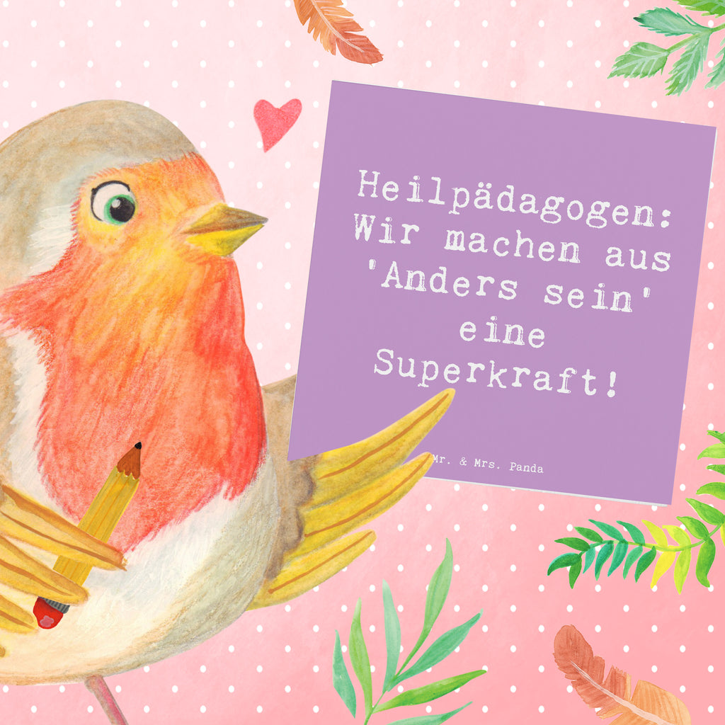 Deluxe Karte Spruch Heilpädagogin Superkraft Karte, Grußkarte, Klappkarte, Einladungskarte, Glückwunschkarte, Hochzeitskarte, Geburtstagskarte, Hochwertige Grußkarte, Hochwertige Klappkarte, Beruf, Ausbildung, Jubiläum, Abschied, Rente, Kollege, Kollegin, Geschenk, Schenken, Arbeitskollege, Mitarbeiter, Firma, Danke, Dankeschön