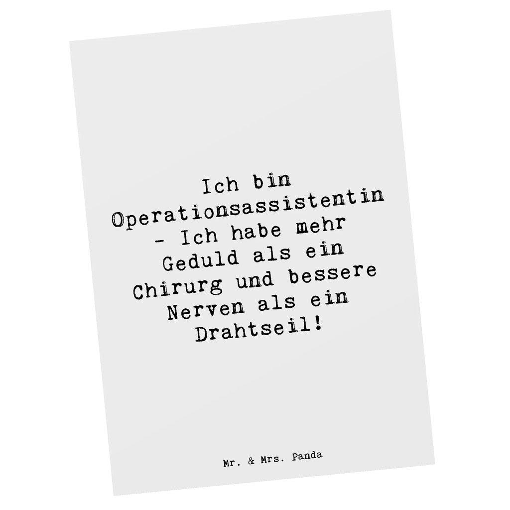 Postkarte Spruch Geduld Operationsassistentin Postkarte, Karte, Geschenkkarte, Grußkarte, Einladung, Ansichtskarte, Geburtstagskarte, Einladungskarte, Dankeskarte, Ansichtskarten, Einladung Geburtstag, Einladungskarten Geburtstag, Beruf, Ausbildung, Jubiläum, Abschied, Rente, Kollege, Kollegin, Geschenk, Schenken, Arbeitskollege, Mitarbeiter, Firma, Danke, Dankeschön