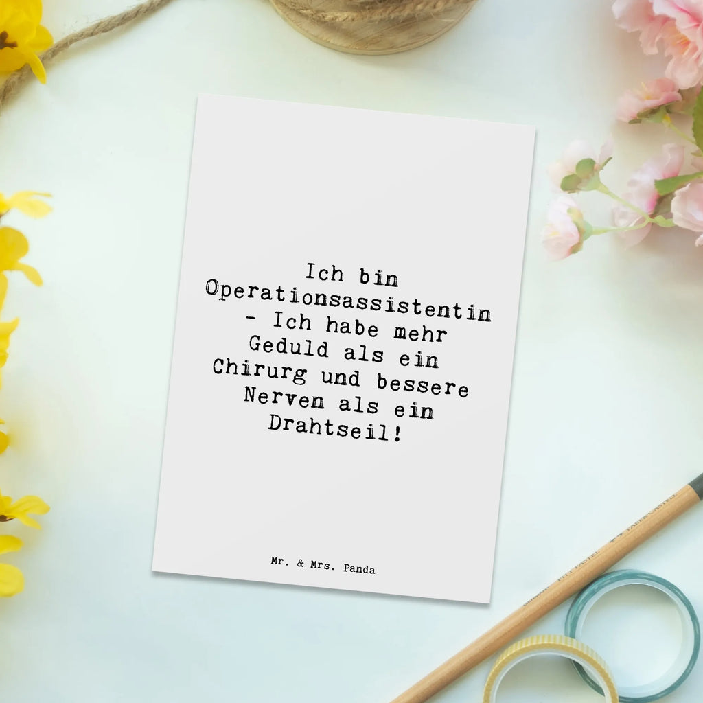 Postkarte Spruch Geduld Operationsassistentin Postkarte, Karte, Geschenkkarte, Grußkarte, Einladung, Ansichtskarte, Geburtstagskarte, Einladungskarte, Dankeskarte, Ansichtskarten, Einladung Geburtstag, Einladungskarten Geburtstag, Beruf, Ausbildung, Jubiläum, Abschied, Rente, Kollege, Kollegin, Geschenk, Schenken, Arbeitskollege, Mitarbeiter, Firma, Danke, Dankeschön