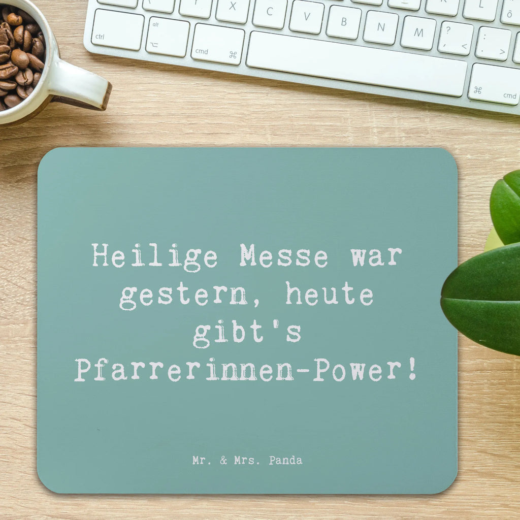 Mauspad Spruch Pfarrerinnen Power Mousepad, Computer zubehör, Büroausstattung, PC Zubehör, Arbeitszimmer, Mauspad, Einzigartiges Mauspad, Designer Mauspad, Mausunterlage, Mauspad Büro, Beruf, Ausbildung, Jubiläum, Abschied, Rente, Kollege, Kollegin, Geschenk, Schenken, Arbeitskollege, Mitarbeiter, Firma, Danke, Dankeschön