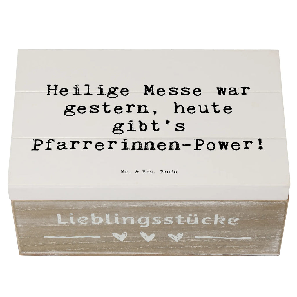 Holzkiste Spruch Pfarrerinnen Power Holzkiste, Kiste, Schatzkiste, Truhe, Schatulle, XXL, Erinnerungsbox, Erinnerungskiste, Dekokiste, Aufbewahrungsbox, Geschenkbox, Geschenkdose, Beruf, Ausbildung, Jubiläum, Abschied, Rente, Kollege, Kollegin, Geschenk, Schenken, Arbeitskollege, Mitarbeiter, Firma, Danke, Dankeschön