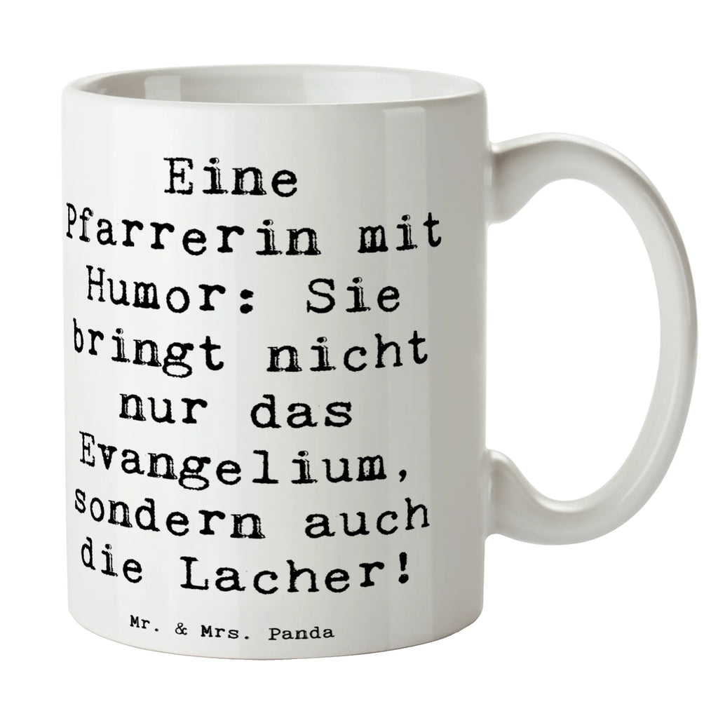 Tasse Spruch Humorvolle Pfarrerin Tasse, Kaffeetasse, Teetasse, Becher, Kaffeebecher, Teebecher, Keramiktasse, Porzellantasse, Büro Tasse, Geschenk Tasse, Tasse Sprüche, Tasse Motive, Kaffeetassen, Tasse bedrucken, Designer Tasse, Cappuccino Tassen, Schöne Teetassen, Beruf, Ausbildung, Jubiläum, Abschied, Rente, Kollege, Kollegin, Geschenk, Schenken, Arbeitskollege, Mitarbeiter, Firma, Danke, Dankeschön