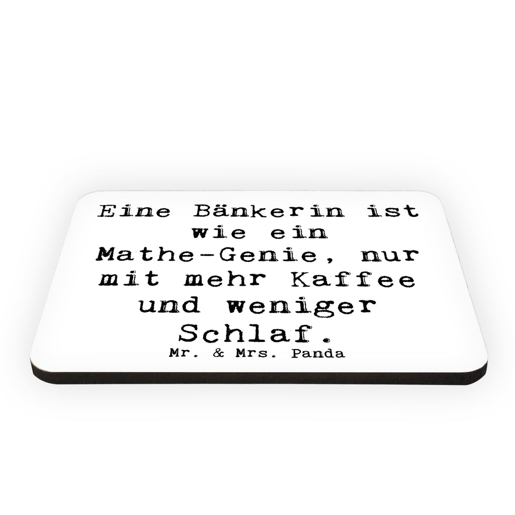 Magnet Spruch Bänkerin Genie Kühlschrankmagnet, Pinnwandmagnet, Souvenir Magnet, Motivmagnete, Dekomagnet, Whiteboard Magnet, Notiz Magnet, Kühlschrank Dekoration, Beruf, Ausbildung, Jubiläum, Abschied, Rente, Kollege, Kollegin, Geschenk, Schenken, Arbeitskollege, Mitarbeiter, Firma, Danke, Dankeschön