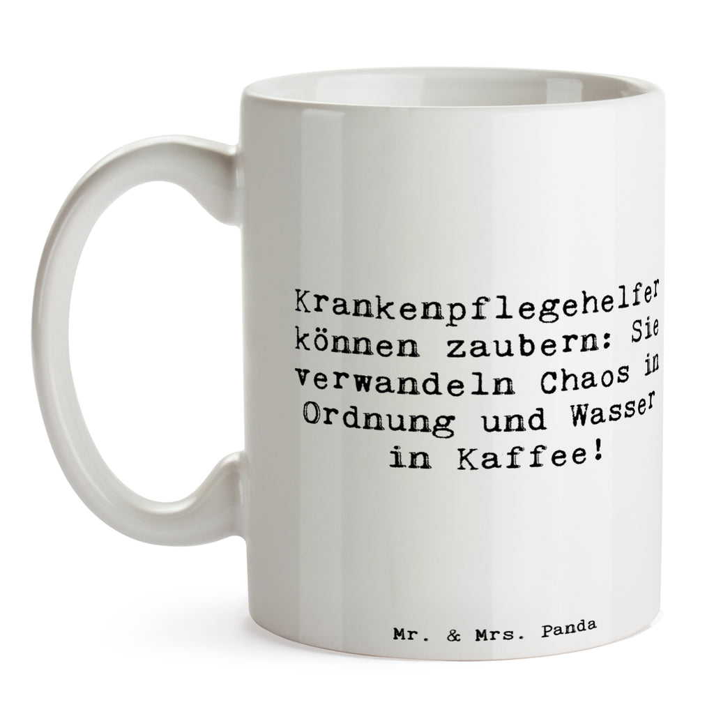 Tasse Spruch Krankenpflegehelfer Zauberer Tasse, Kaffeetasse, Teetasse, Becher, Kaffeebecher, Teebecher, Keramiktasse, Porzellantasse, Büro Tasse, Geschenk Tasse, Tasse Sprüche, Tasse Motive, Kaffeetassen, Tasse bedrucken, Designer Tasse, Cappuccino Tassen, Schöne Teetassen, Beruf, Ausbildung, Jubiläum, Abschied, Rente, Kollege, Kollegin, Geschenk, Schenken, Arbeitskollege, Mitarbeiter, Firma, Danke, Dankeschön