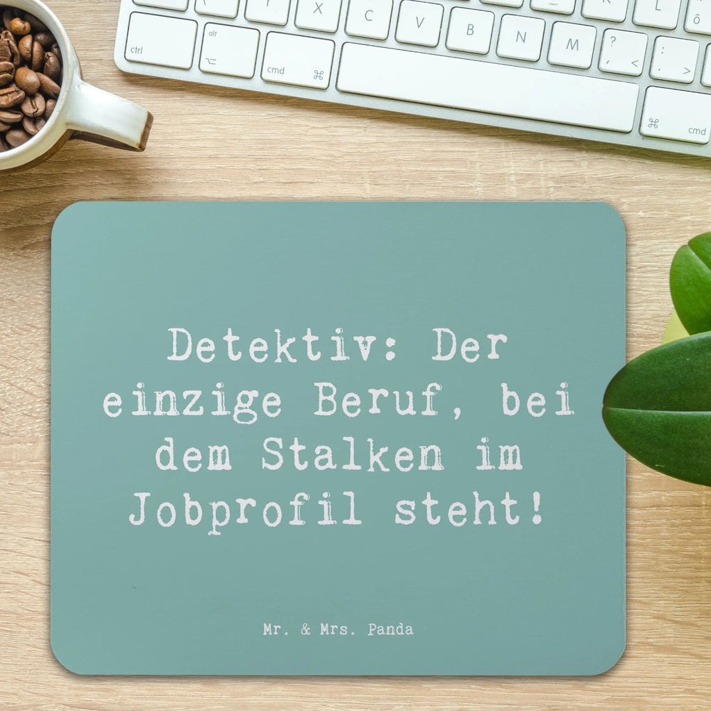 Mauspad Spruch Detektiv Beruf Mousepad, Computer zubehör, Büroausstattung, PC Zubehör, Arbeitszimmer, Mauspad, Einzigartiges Mauspad, Designer Mauspad, Mausunterlage, Mauspad Büro, Beruf, Ausbildung, Jubiläum, Abschied, Rente, Kollege, Kollegin, Geschenk, Schenken, Arbeitskollege, Mitarbeiter, Firma, Danke, Dankeschön