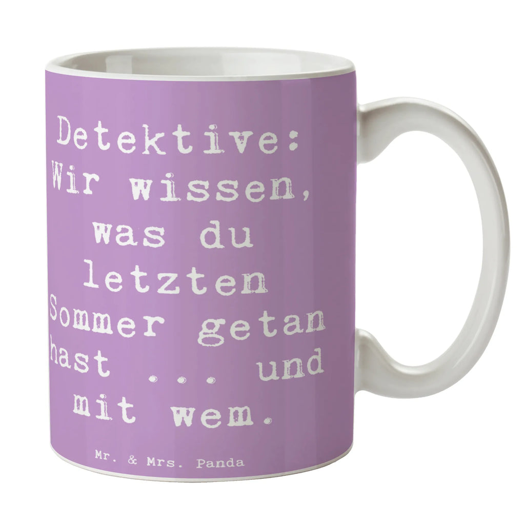 Tasse Spruch Detektiv Geheimnisse Tasse, Kaffeetasse, Teetasse, Becher, Kaffeebecher, Teebecher, Keramiktasse, Porzellantasse, Büro Tasse, Geschenk Tasse, Tasse Sprüche, Tasse Motive, Kaffeetassen, Tasse bedrucken, Designer Tasse, Cappuccino Tassen, Schöne Teetassen, Beruf, Ausbildung, Jubiläum, Abschied, Rente, Kollege, Kollegin, Geschenk, Schenken, Arbeitskollege, Mitarbeiter, Firma, Danke, Dankeschön