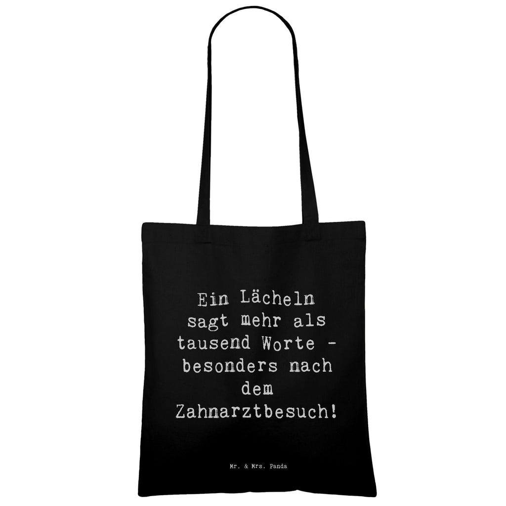 Tragetasche Spruch Zahnärztin Lächeln Beuteltasche, Beutel, Einkaufstasche, Jutebeutel, Stoffbeutel, Tasche, Shopper, Umhängetasche, Strandtasche, Schultertasche, Stofftasche, Tragetasche, Badetasche, Jutetasche, Einkaufstüte, Laptoptasche, Beruf, Ausbildung, Jubiläum, Abschied, Rente, Kollege, Kollegin, Geschenk, Schenken, Arbeitskollege, Mitarbeiter, Firma, Danke, Dankeschön