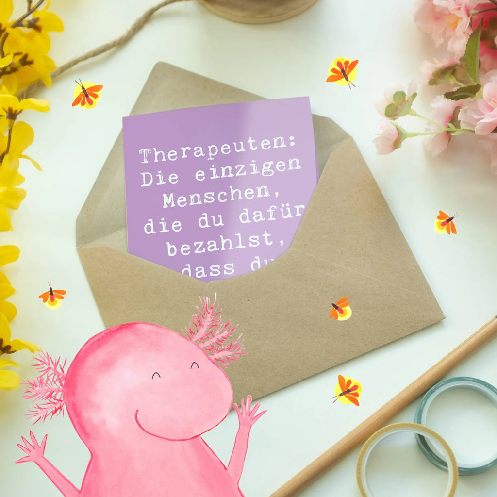 Grußkarte Spruch Wunderbare Therapeutin Grußkarte, Klappkarte, Einladungskarte, Glückwunschkarte, Hochzeitskarte, Geburtstagskarte, Karte, Ansichtskarten, Beruf, Ausbildung, Jubiläum, Abschied, Rente, Kollege, Kollegin, Geschenk, Schenken, Arbeitskollege, Mitarbeiter, Firma, Danke, Dankeschön