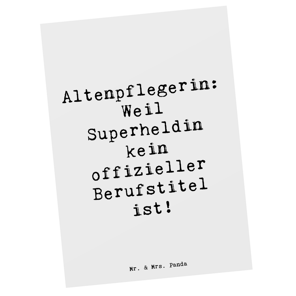 Postkarte Spruch Altenpflegerin Superheld Postkarte, Karte, Geschenkkarte, Grußkarte, Einladung, Ansichtskarte, Geburtstagskarte, Einladungskarte, Dankeskarte, Ansichtskarten, Einladung Geburtstag, Einladungskarten Geburtstag, Beruf, Ausbildung, Jubiläum, Abschied, Rente, Kollege, Kollegin, Geschenk, Schenken, Arbeitskollege, Mitarbeiter, Firma, Danke, Dankeschön