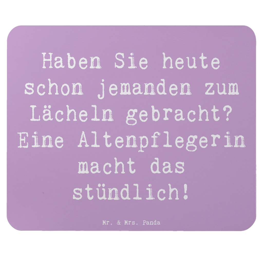 Mauspad Spruch Altenpflegerin Lächeln Mousepad, Computer zubehör, Büroausstattung, PC Zubehör, Arbeitszimmer, Mauspad, Einzigartiges Mauspad, Designer Mauspad, Mausunterlage, Mauspad Büro, Beruf, Ausbildung, Jubiläum, Abschied, Rente, Kollege, Kollegin, Geschenk, Schenken, Arbeitskollege, Mitarbeiter, Firma, Danke, Dankeschön