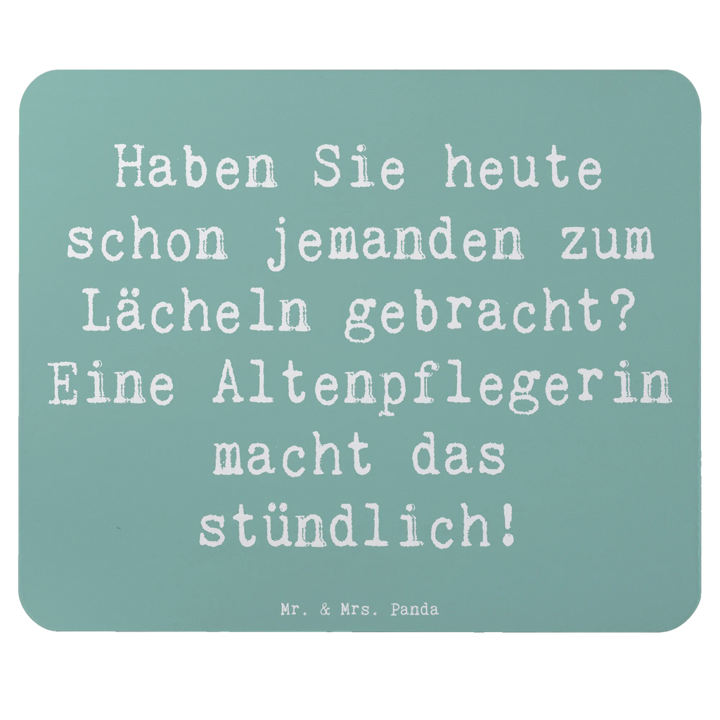 Mauspad Spruch Altenpflegerin Lächeln Mousepad, Computer zubehör, Büroausstattung, PC Zubehör, Arbeitszimmer, Mauspad, Einzigartiges Mauspad, Designer Mauspad, Mausunterlage, Mauspad Büro, Beruf, Ausbildung, Jubiläum, Abschied, Rente, Kollege, Kollegin, Geschenk, Schenken, Arbeitskollege, Mitarbeiter, Firma, Danke, Dankeschön