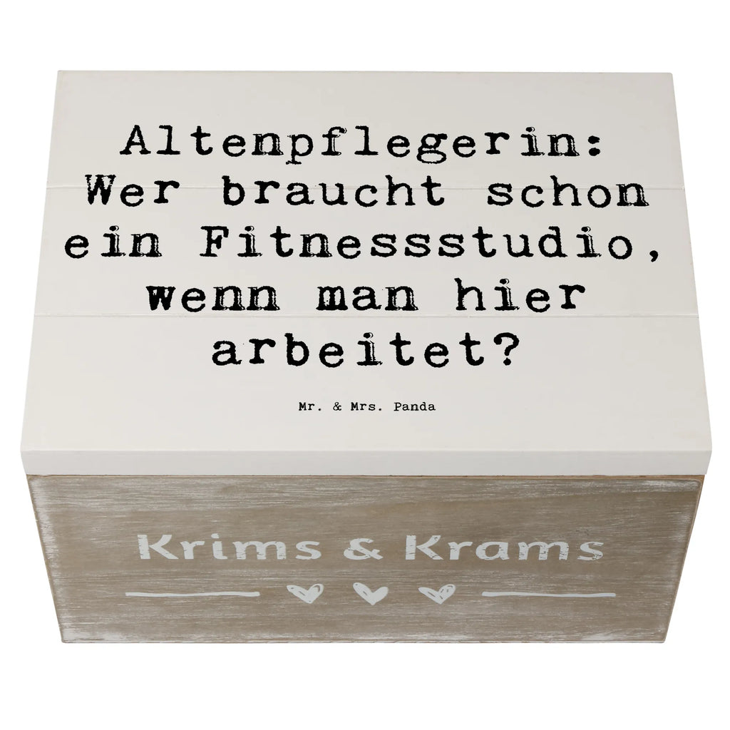 Holzkiste Spruch Altenpflegerin Fitness Holzkiste, Kiste, Schatzkiste, Truhe, Schatulle, XXL, Erinnerungsbox, Erinnerungskiste, Dekokiste, Aufbewahrungsbox, Geschenkbox, Geschenkdose, Beruf, Ausbildung, Jubiläum, Abschied, Rente, Kollege, Kollegin, Geschenk, Schenken, Arbeitskollege, Mitarbeiter, Firma, Danke, Dankeschön