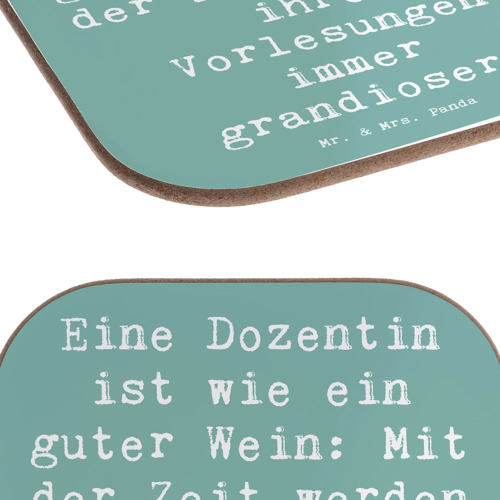 Untersetzer Spruch Eine Dozentin ist wie ein guter Wein: Mit der Zeit werden ihre Vorlesungen immer grandioser. Untersetzer, Bierdeckel, Glasuntersetzer, Untersetzer Gläser, Getränkeuntersetzer, Untersetzer aus Holz, Untersetzer für Gläser, Korkuntersetzer, Untersetzer Holz, Holzuntersetzer, Tassen Untersetzer, Untersetzer Design, Beruf, Ausbildung, Jubiläum, Abschied, Rente, Kollege, Kollegin, Geschenk, Schenken, Arbeitskollege, Mitarbeiter, Firma, Danke, Dankeschön