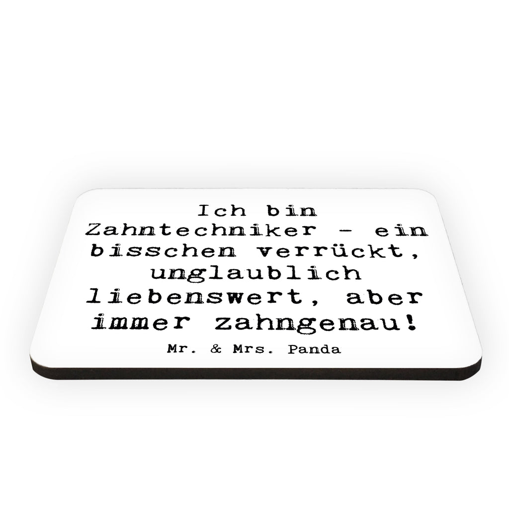 Magnet Spruch Ich bin Zahntechniker - ein bisschen verrückt, unglaublich liebenswert, aber immer zahngenau! Kühlschrankmagnet, Pinnwandmagnet, Souvenir Magnet, Motivmagnete, Dekomagnet, Whiteboard Magnet, Notiz Magnet, Kühlschrank Dekoration, Beruf, Ausbildung, Jubiläum, Abschied, Rente, Kollege, Kollegin, Geschenk, Schenken, Arbeitskollege, Mitarbeiter, Firma, Danke, Dankeschön