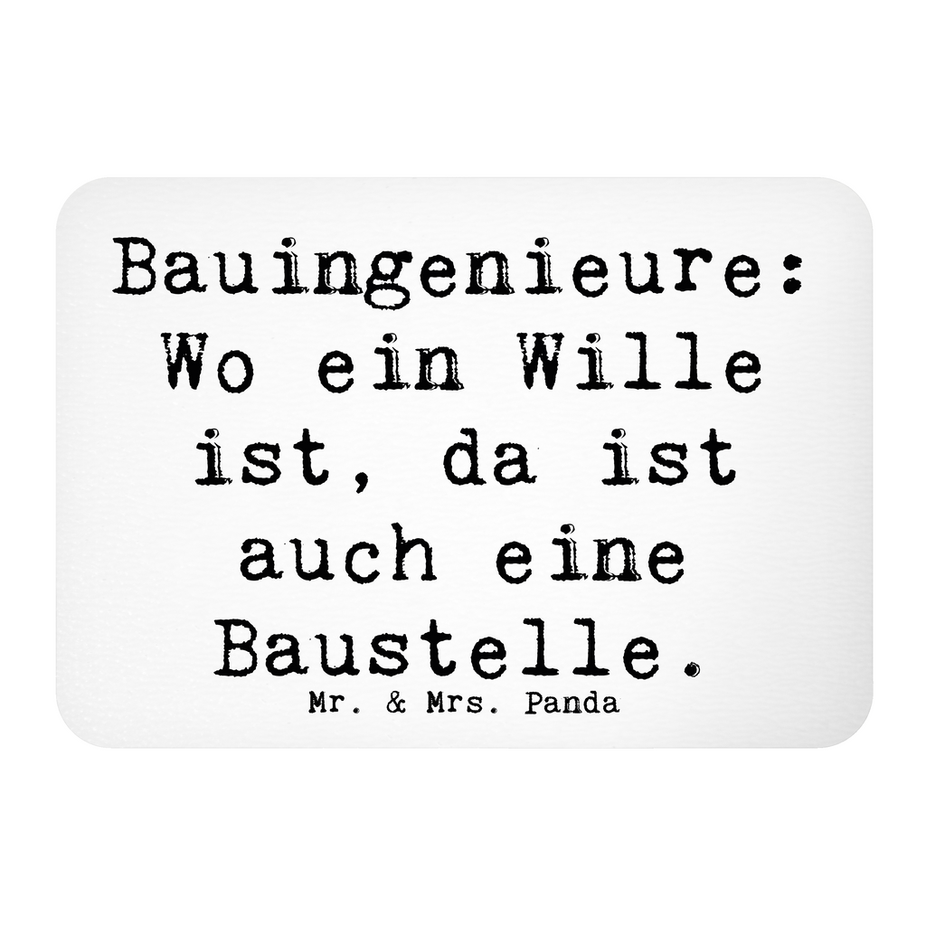 Magnet Spruch Bauingenieure: Wo ein Wille ist, da ist auch eine Baustelle. Kühlschrankmagnet, Pinnwandmagnet, Souvenir Magnet, Motivmagnete, Dekomagnet, Whiteboard Magnet, Notiz Magnet, Kühlschrank Dekoration, Beruf, Ausbildung, Jubiläum, Abschied, Rente, Kollege, Kollegin, Geschenk, Schenken, Arbeitskollege, Mitarbeiter, Firma, Danke, Dankeschön