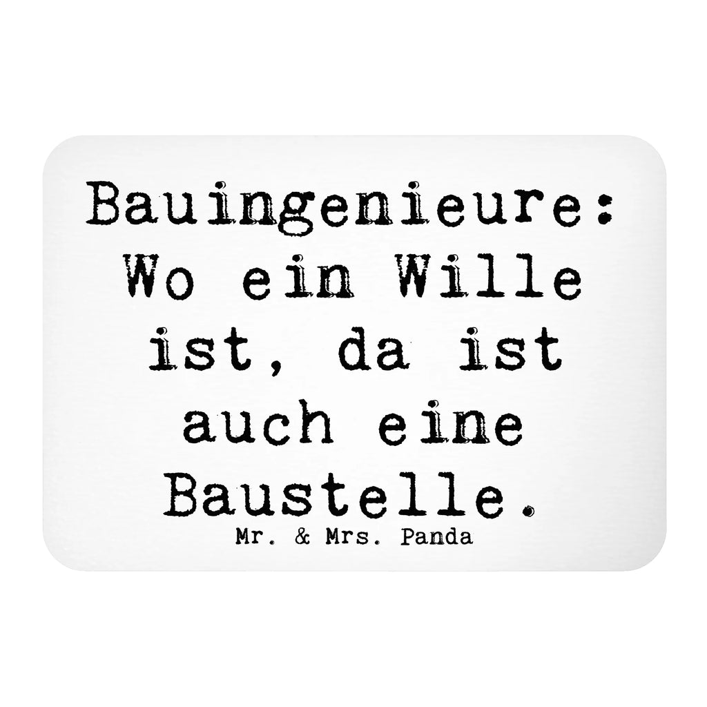 Magnet Spruch Bauingenieure: Wo ein Wille ist, da ist auch eine Baustelle. Kühlschrankmagnet, Pinnwandmagnet, Souvenir Magnet, Motivmagnete, Dekomagnet, Whiteboard Magnet, Notiz Magnet, Kühlschrank Dekoration, Beruf, Ausbildung, Jubiläum, Abschied, Rente, Kollege, Kollegin, Geschenk, Schenken, Arbeitskollege, Mitarbeiter, Firma, Danke, Dankeschön