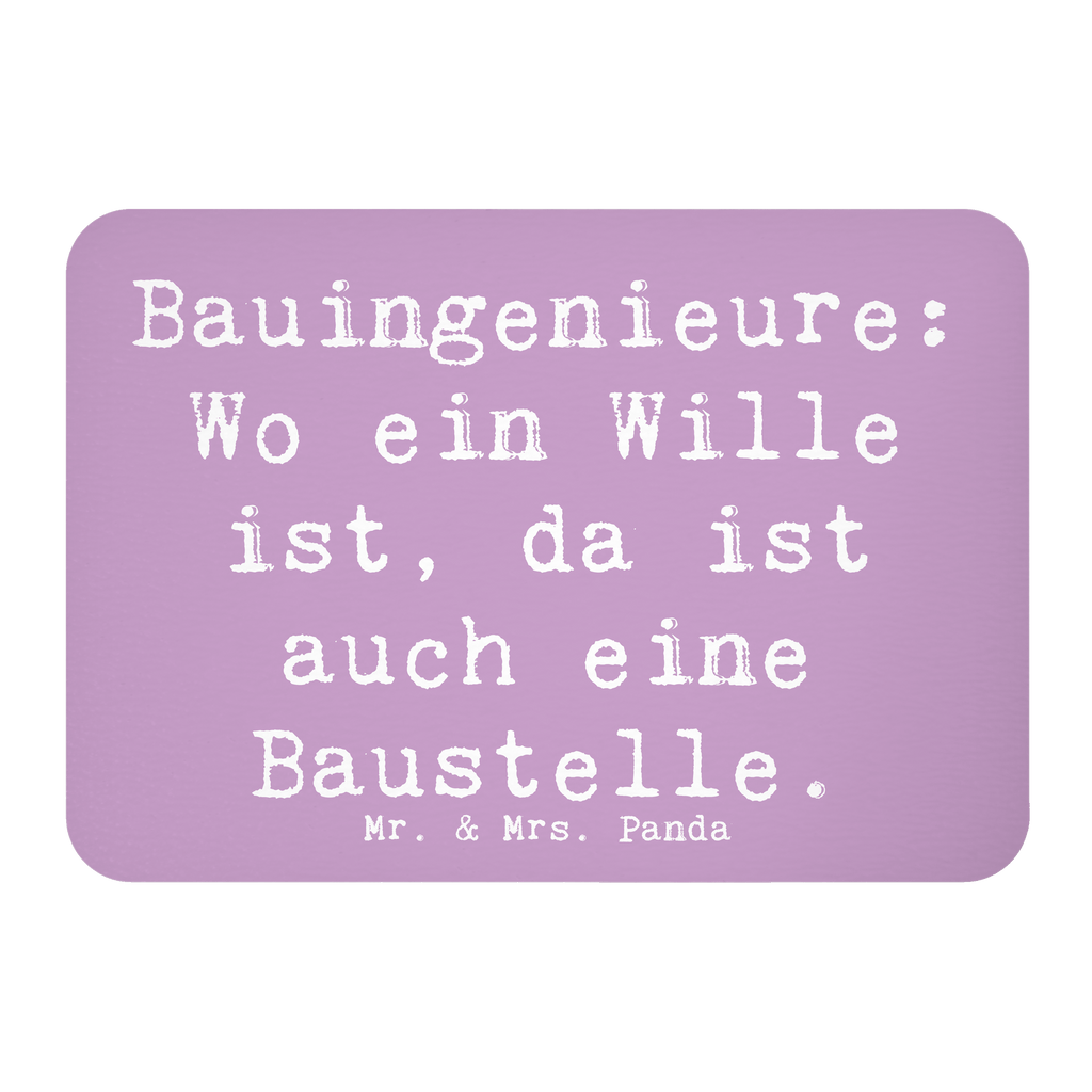 Magnet Spruch Bauingenieure: Wo ein Wille ist, da ist auch eine Baustelle. Kühlschrankmagnet, Pinnwandmagnet, Souvenir Magnet, Motivmagnete, Dekomagnet, Whiteboard Magnet, Notiz Magnet, Kühlschrank Dekoration, Beruf, Ausbildung, Jubiläum, Abschied, Rente, Kollege, Kollegin, Geschenk, Schenken, Arbeitskollege, Mitarbeiter, Firma, Danke, Dankeschön